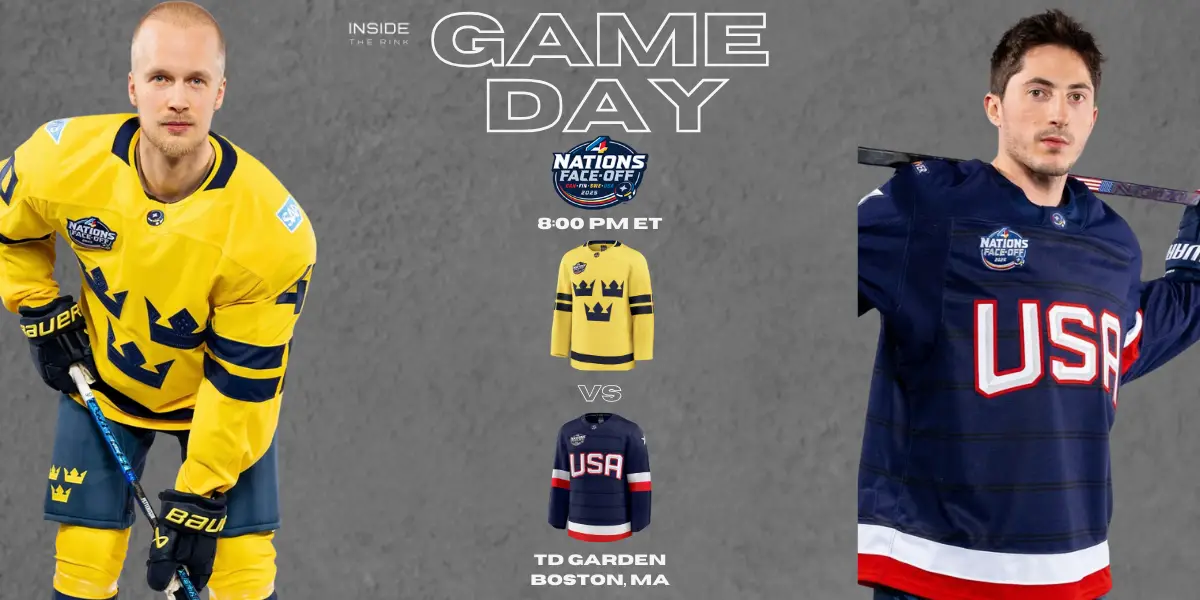 Four Nations Game Preview Team USA vs. Team Sweden with Line