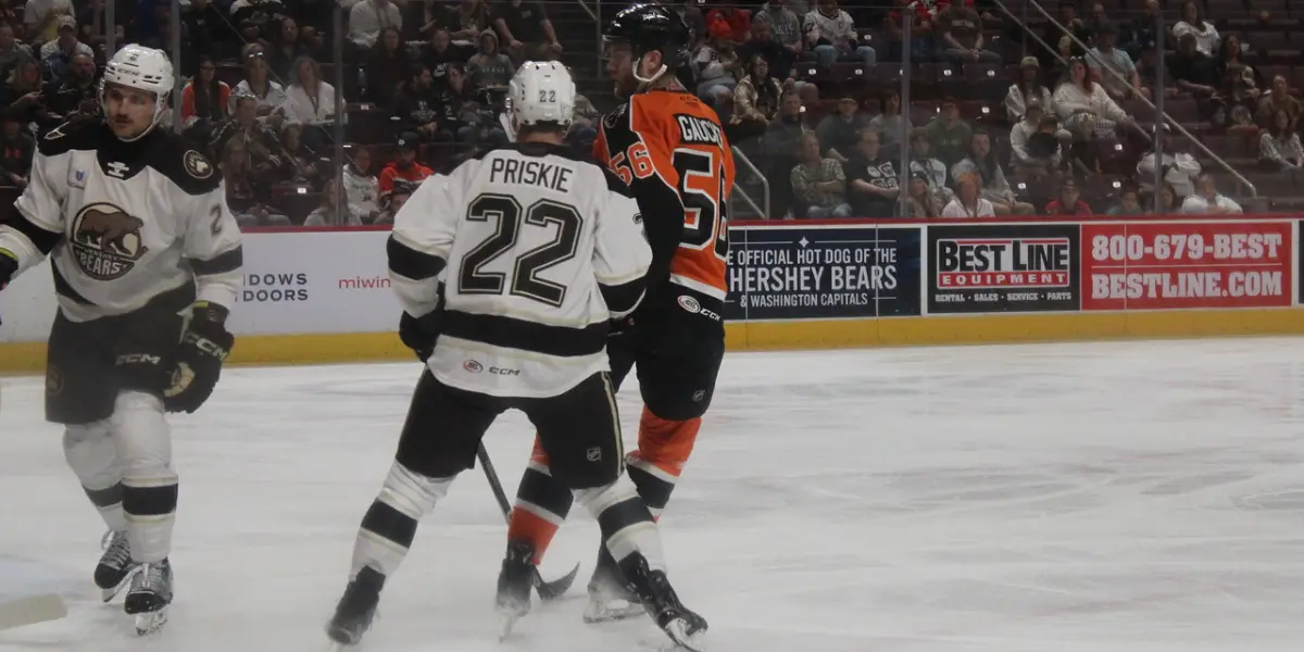 AHL Playoff Preview: Hershey Bears at Lehigh Valley Phantoms with Line Combinations 5/4/2025
