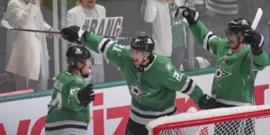 Dallas Stars victory over the Edmonton Oilers