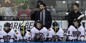 Peter Drikos of the Rapid City Rush