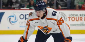 Brodzinski in Swap Rabbits jersey
